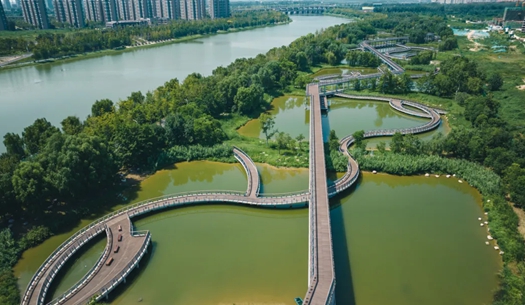 以水潤城，城發集團生態項目為鄭州注入“水的靈動”